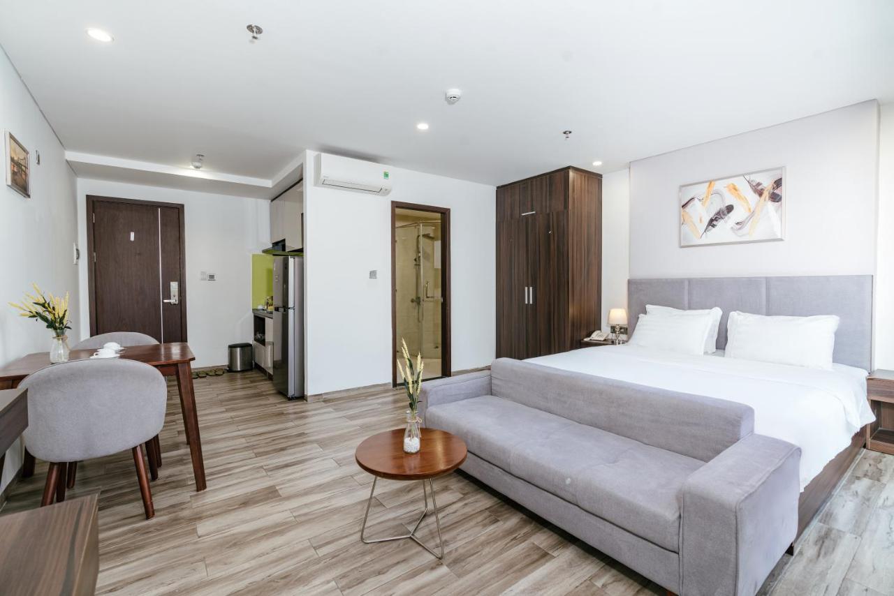 Sweden Hotel And Apartment 岘港 外观 照片