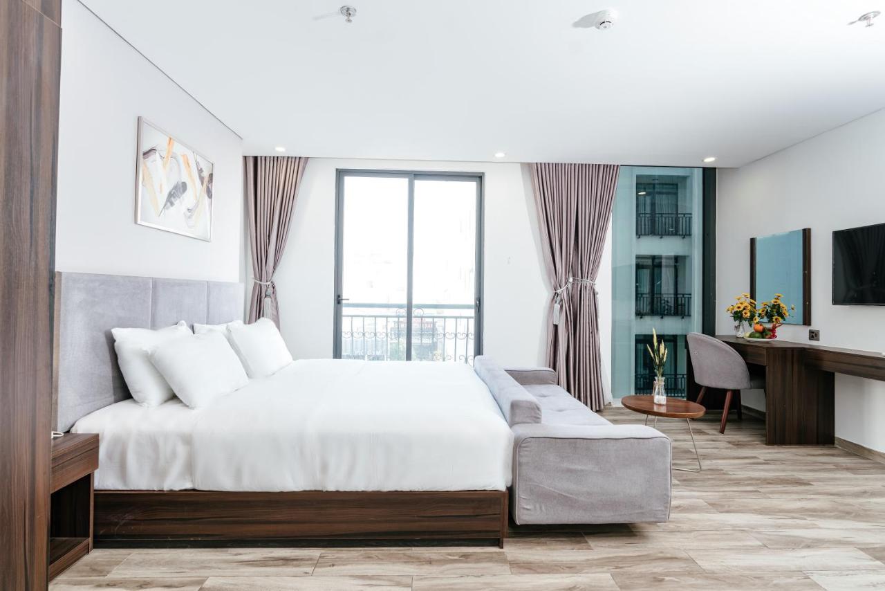 Sweden Hotel And Apartment 岘港 外观 照片